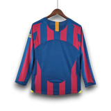 Barcelona 2005/06 Home Manga Longa