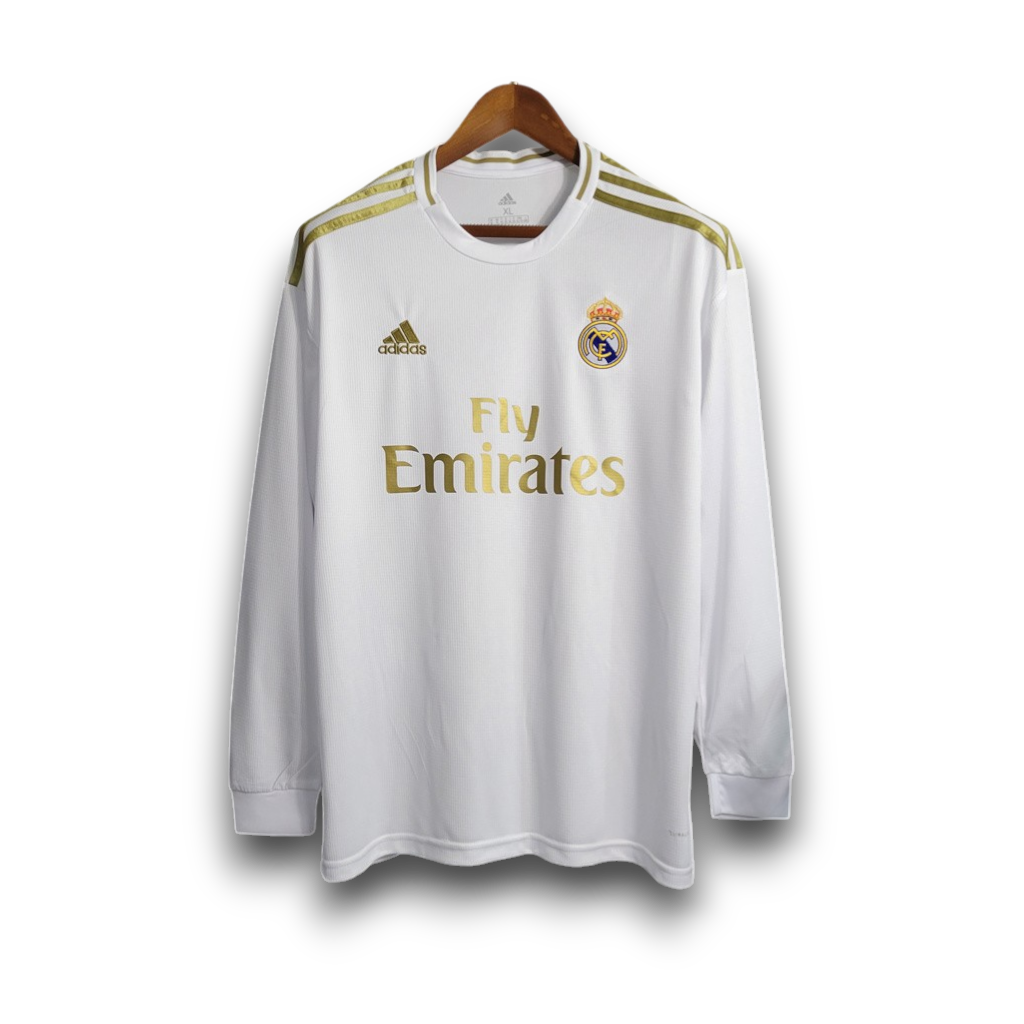 Real Madrid 2019/20 Home Long Sleeve Jersey